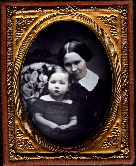 Daguerreotype Look closely at the portrait and daguerreotype. Respond to the questions below. What do you see?