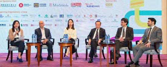 JP, Chairman, Hong Kong Business Angel Network, joined the panel discussion in the morning session.