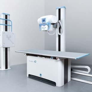 allows the patient s X-ray coverage without his repositioning, so reducing the preparation time