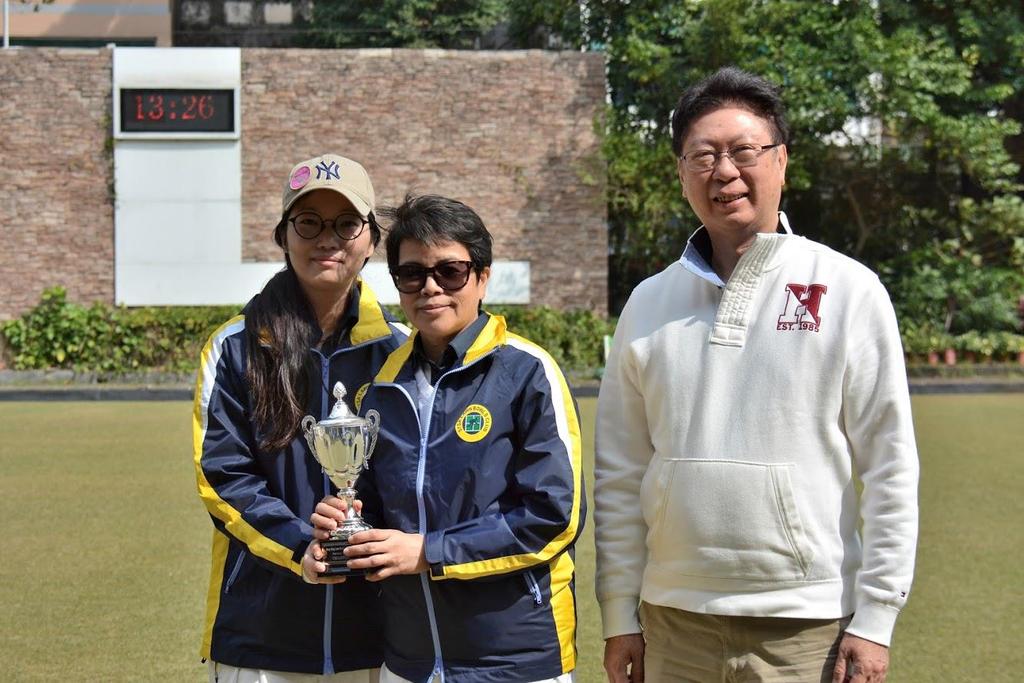 Winner (From Left to Right) : Jessie Lam & Carrie Mok