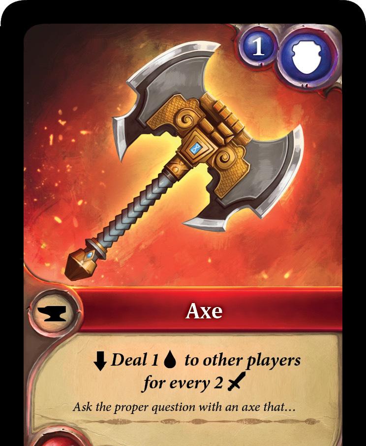 The same rule applies to Item Cards without Enchantments - a sword can cut, even if it s not magical.