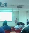Prof. Alex Kot during his lecture Students of CSE Department at Venue ENTREPRENEURIAL TALK BY MR.