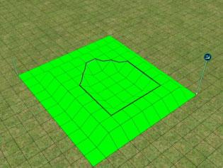(With Nightlife, Maxis really overhauled the programming for Sims2 pools, making a grid square of pool behave more like a grid square of Foundation.) Step 22.