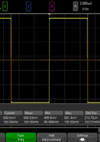 READ MORE Try analyzing your signal with various sample rate settings. Learn more about how each of these acquisition modes can help you in this article.
