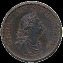 3599 3600 3599 George III, Restrike Pattern Halfpenny, 1805, struck in bronzed copper, laureate and