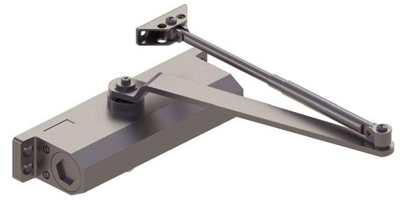 5400 Series 5400 Series Closers are ideal for light duty commercial applications. 5400 Series Closers have a heat treated steel piston and triple heat treated steel spindle.