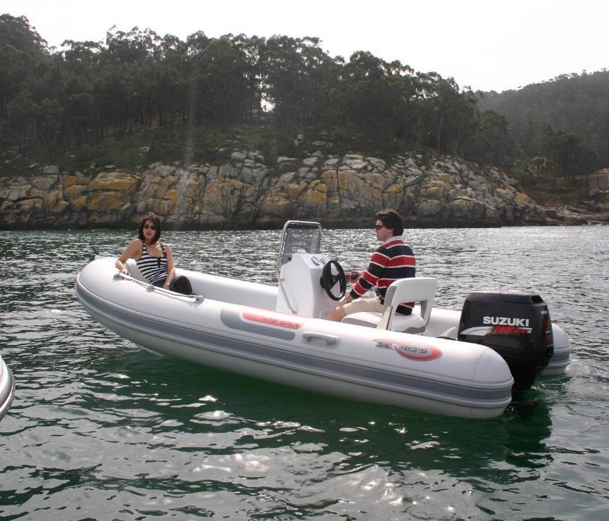 Bathymetry survey equipment Equipment rigid inflatable boat dual-frequency