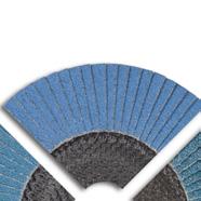 Flap discs Application chart flap discs very suitable suitable limited suitable Page unalloyed and alloyed construction steel Very solid