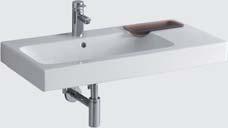 Combinable with washbasin vanity units 890 mm, siphon cutout right or left and washbasin vanity units 1190 mm with 2