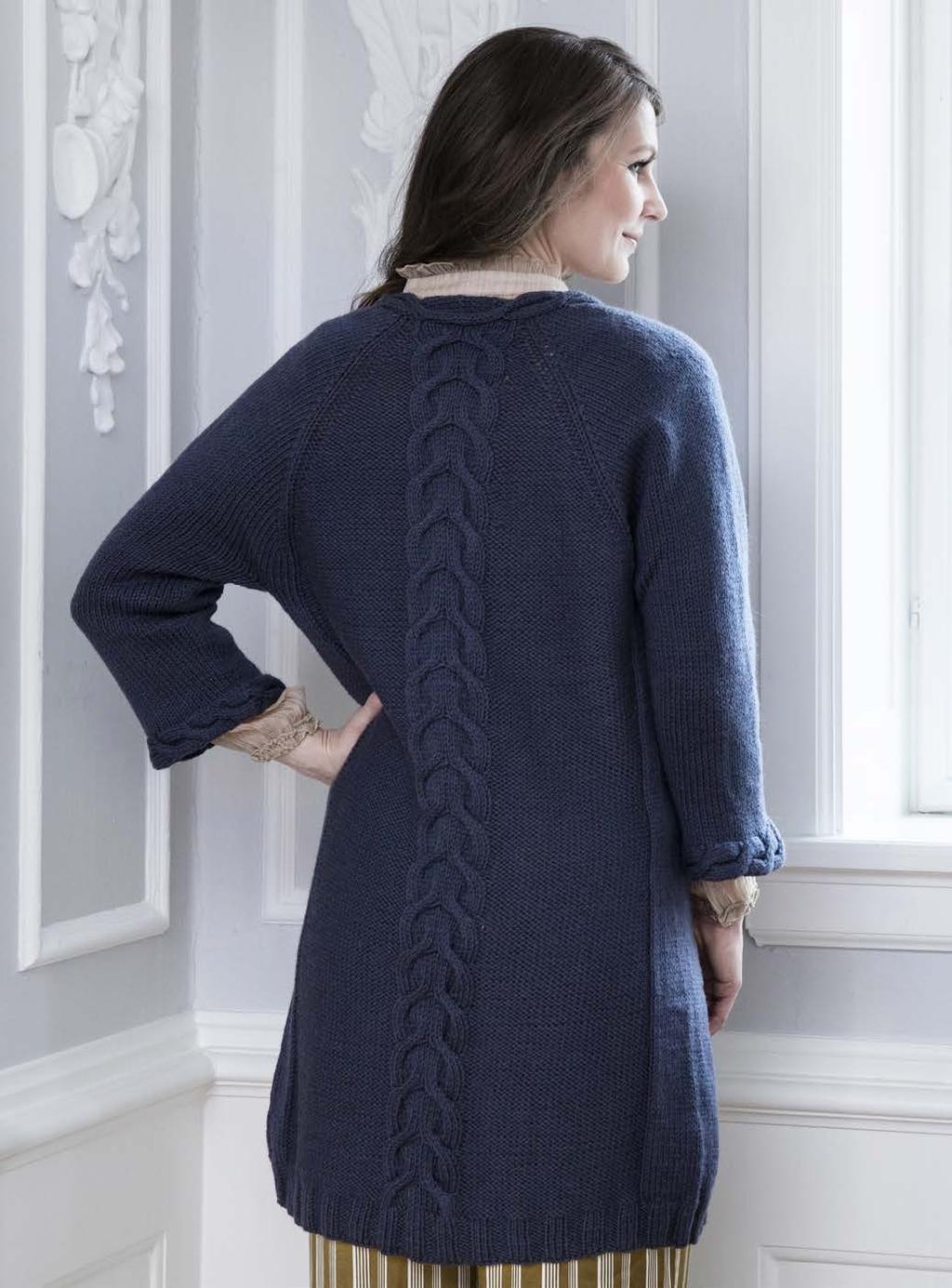 Leonora - a long cabled cardigan Design: Signe Strømgaard Leonora is part of s Colours of the Scandinavian Summer collection.