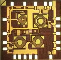 II-TEST PLAN The proposed PA was fabricated in 130 nm CMOS process and occupies 1.5 mm x 1.5 mm as seen in Fig. 2.