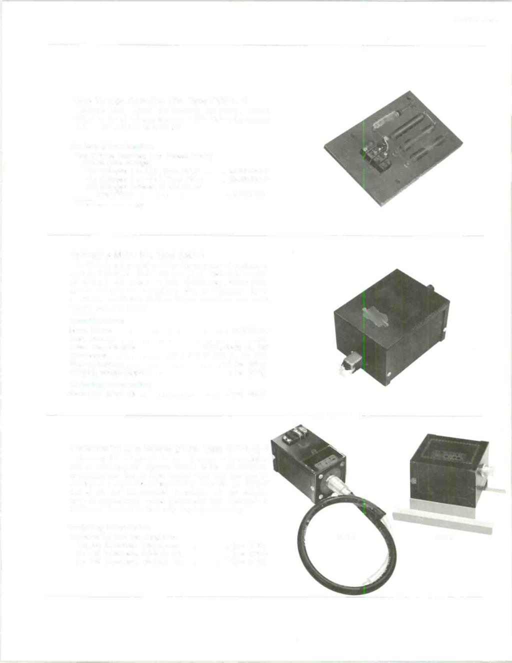RA.3051B Page 3 Plate Voltage Sampling Kits, Type PVK-1, -2 Samples plate voltage for telemetry via remote control.