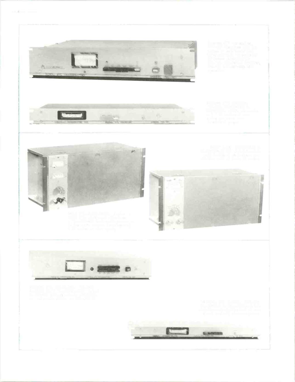 RA.401113 Page 2 1.11.1101,11 URAL TL TA.NSMITTEA 0 MODEL PCL -101 77- Moseley STL transmitter, PCL-101. Requires only 3.