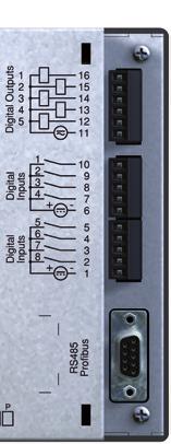 RS485 The RS485 interface is designed as a 9-pole DSUB socket on the UMG508.