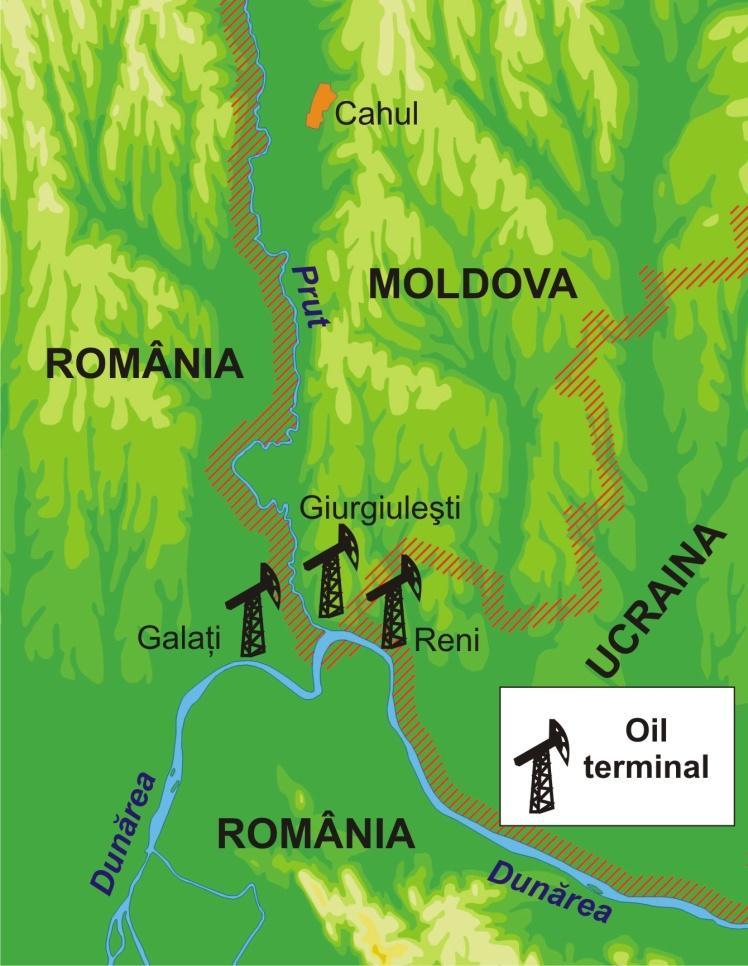 Characteristics Danube Delta Length of Danube river = 2600 km Outflow in Danube Delta Delta is important biological filterering system for