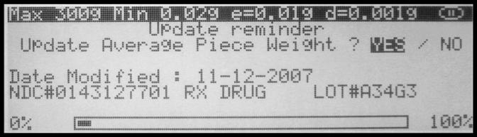 CHAPTER 18. DATA ENTRY REMINDER When enabled, the feature reminds you to update drug data if a pre-programmed amount of time has passed since the last entry.