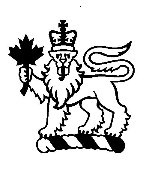 THE CANADIAN HERALDIC AUTHORITY APPLICATION FOR A GRANT OF HERALDIC EMBLEMS PLEASE PRINT CLEARLY 1.