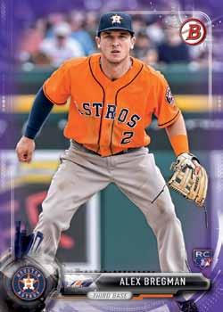 BASE CARDS Paper Base Cards will continue as a vital element of 2017 Bowman Baseball.
