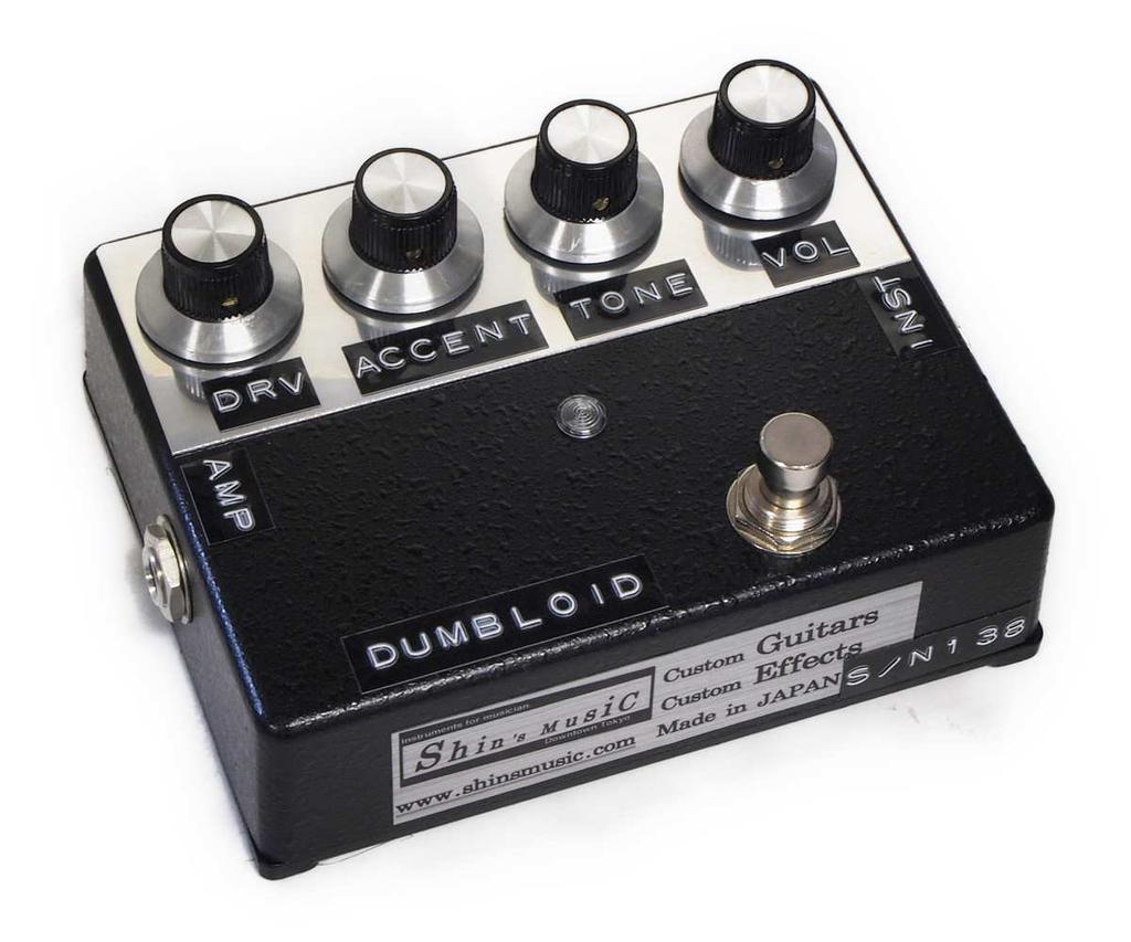 DUMBLOID STD As you can imagine, this pedal is based on the legendary D-style Amp.