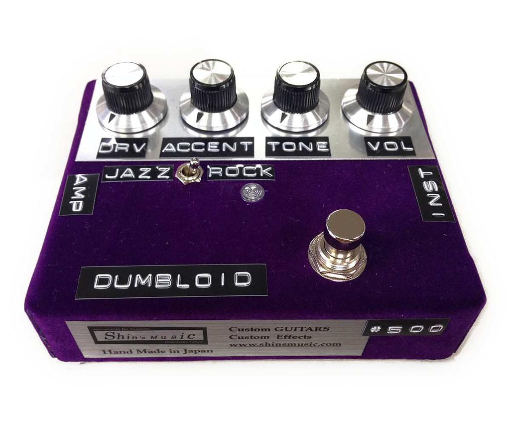 DUMBLOID SPECIAL While the Special has an additional toggle switch the famed Jazz/Rock voicing switch from the legendary Overdrive Special.