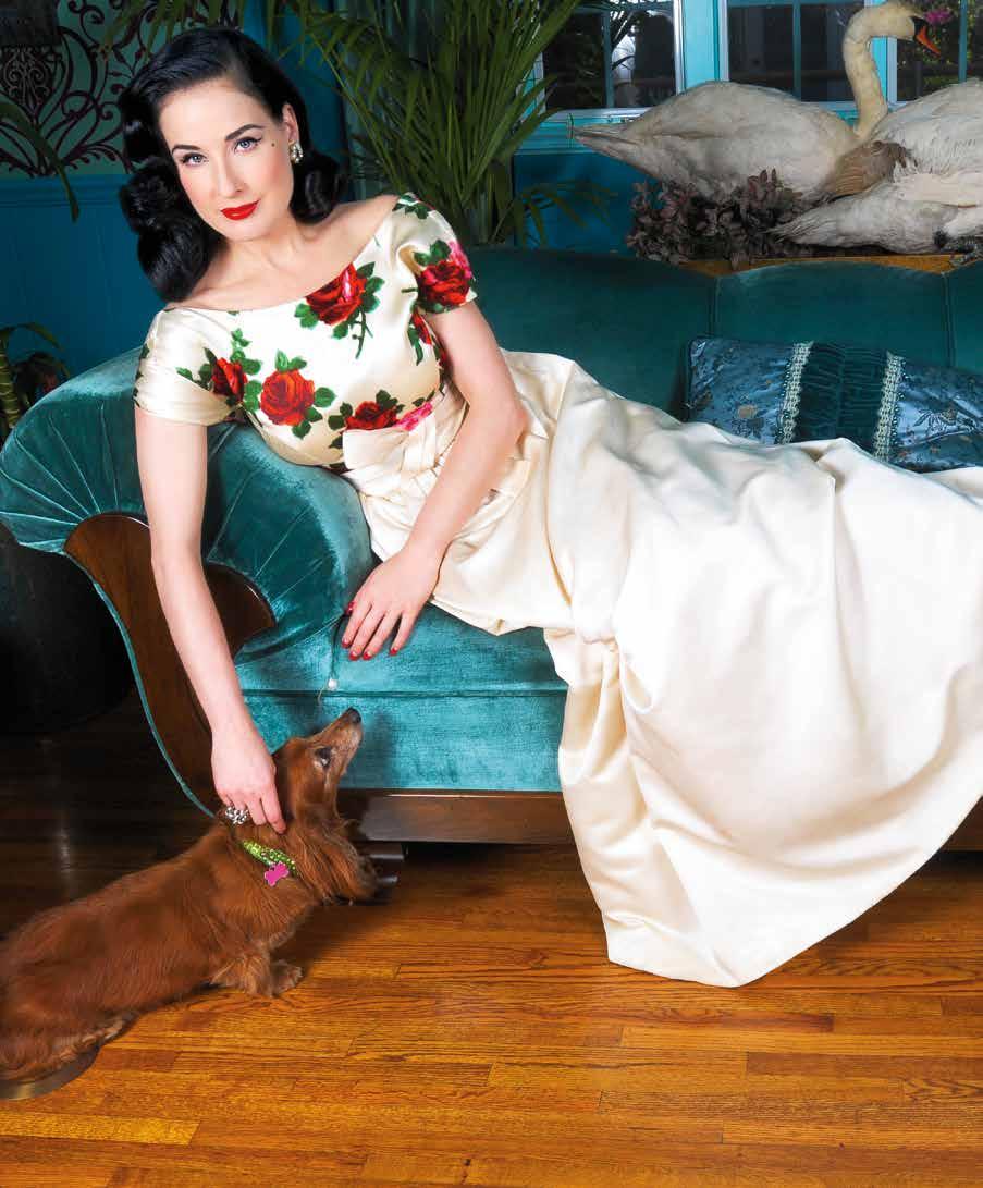 DITA VON TEESE As featured in Pin-Up Princess: For Model And Burlesque Star, Old-Fashioned Beauty Is Part Of Her Everyday Life, Spring 2012 WINTER 2016/17 THE ENTERTAINMENT ISSUE Editorial Calendar