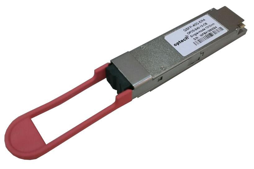 Features Compliant with 40G Ethernet IEEE802.3ba and 40GBASE-ER4 Standard QSFP+ MSA compliant Compliant with QDR/DDR Infiniband data rates Up to 11.