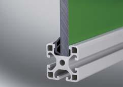 Products in this section Clamp Profile 8 32x18 Slim frame profile For building guards, enclosures and sliding
