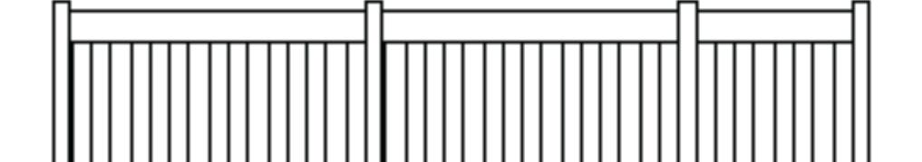 time so that it represents the edge of the fence line; this will save an extra step when you begin setting the posts (see Figure 1.1). Determine gate post locations and set stakes at these locations.