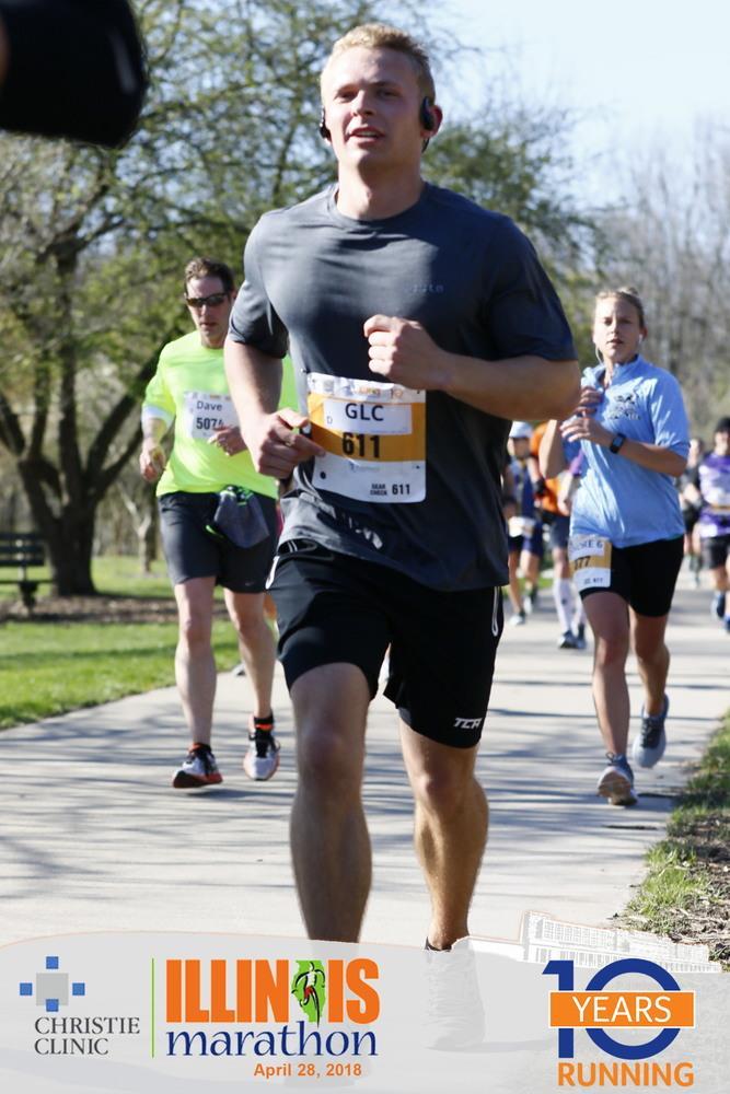 Illini Marathon By: Grant Lee Culp I decided to start training for my first marathon to challenge and prove to myself that I was capable of doing it.