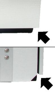 Before you install the Taurus Unpacking DO NOT lift the Taurus amplifier by the power button on the front panel. Lift it only by the side edges as described below and shown at right.