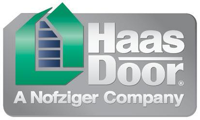 600, 700 & 2000 Series STEEL RESIDENTIAL GARAGE DOORS Haas Door Company warrants its residential RMT-600, RHT-700, & RHT-2000 series steel garage door sections to be free from delamination or