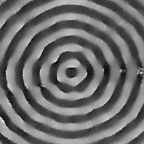 16 (a) (b) 12 8 3 3 4 15 15 (μm) 4 8 12 (μm) 45 (c) -1.25 3 15 15 15 3.75 1.5 2.25 Amplitude (nm) (μm) 3 1.25 45 3 3 nm (d) -18 15 3-9 9 Phase (deg) (μm) 18 Fig. 2. (a) Microscope image of the AIDT intended to excite SAWs to form an intense focal spot.