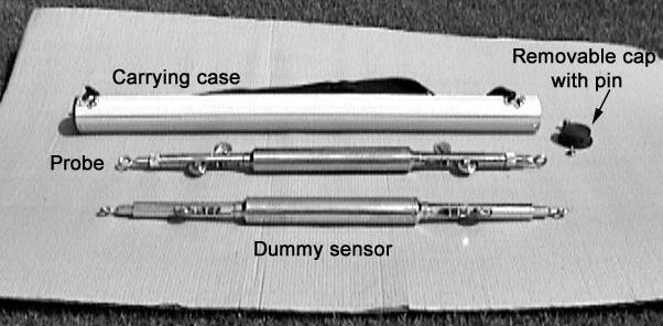 Figure 6 Figure 6 shows the inclinometer probe taken out of its carrying case.