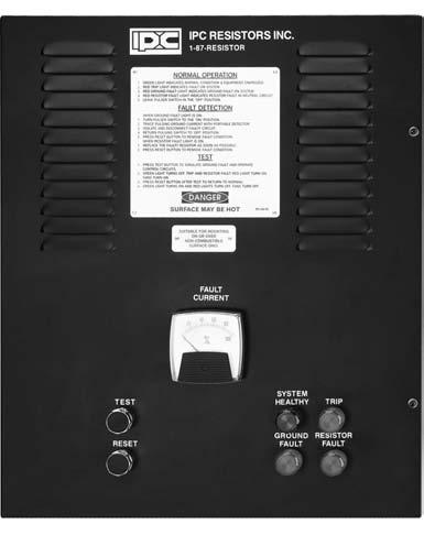2 INSTALLATION Figure 1 Close up of Front Panel Hazard of Electrical Shock, Burn or Explosion DANGER Qualified personnel must perform all installation, servicing and testing referred to in this