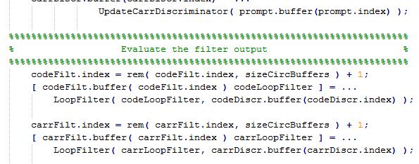 circular buffer needs to be updated Loop filters