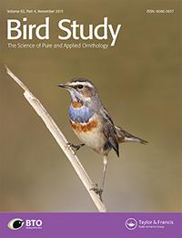 Bird Study ISSN: 0006-3657 (Print) 1944-6705 (Online) Journal