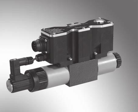 4/ proptional directional valve direct operated, with integrated electronics RE 2964/. Replaces: 2.