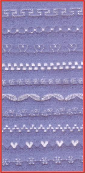 stripe Fabric with #1D Bernina Dual Feed Balance If the fabrics don t finish