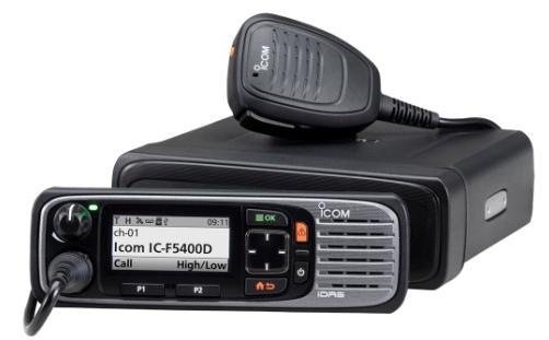 F5400D F6400D Series VHF UHF Digital Mobile Transceiver SPECS Frequencies: Output Power: Channels: Channel Spacing: LCD Display: Programmable Keys: Mil Spec: Weight: Waterproof Rating: Versions:
