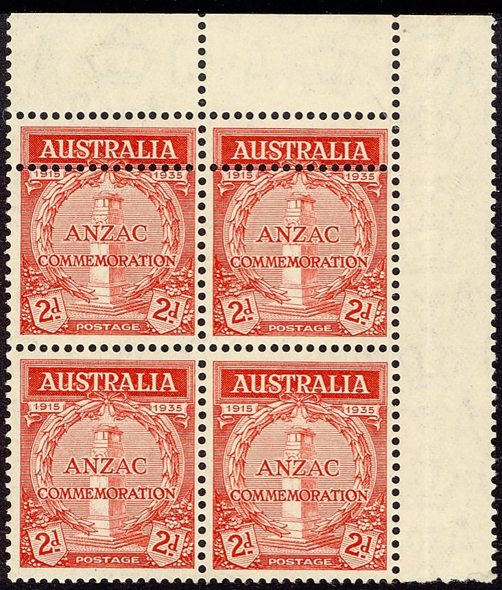 5/- BRIDGE 1932 SG 143 as shown, top right hand corner unit, a superbly fresh unmounted mint stamp, with gum which is fresh and original, top shelf stamp here.$1,249.00 39.