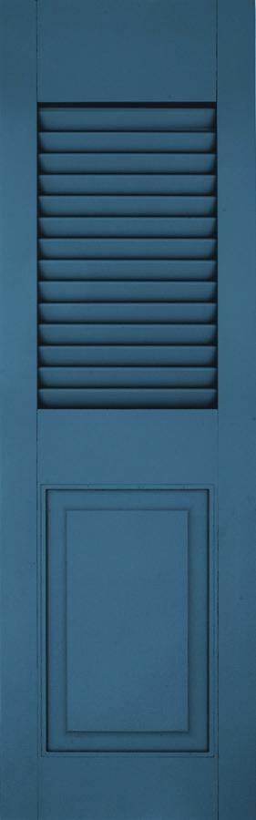 ATLANTIC ARCHITECTURAL COLLECTION Nominal Thickness Louvered Shutters.