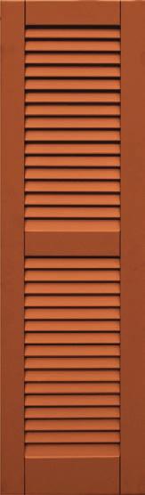 WESTERN RED CEDAR WOOD SHUTTERS Nominal Thickness Louvered Shutters... 1 1/2 Raised Panel Shutters.