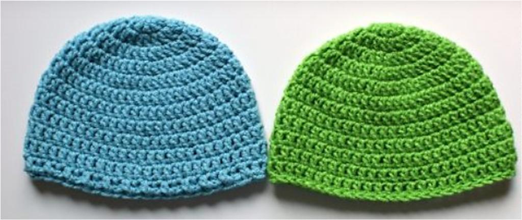 Super Simple Double Crochet Hat Pattern Instructions for the following sizes: Peemie (to fit 12 circumference) 3-5 years (to fit 20 circumference) Pr Newborn (to fit 13.