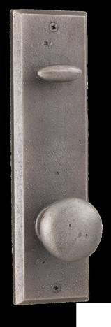 2-1/4 Entry Handle Standard Features Solid