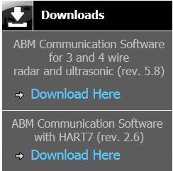 Downloading Gateway Software from Website Step 1 Go to: www.abmsensor.