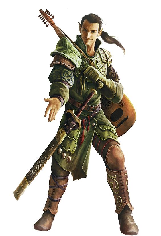 1 High Elf Bard +7. Constitution trength Dexterity Recoveries AC. PD. + MD. 15.