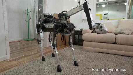 VCR on Robot Boston Dynamics