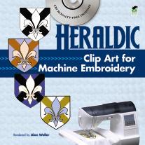 quickly embellish clothing, linens, quilts, and other accessories. Crisp and high-impact heraldic emblems, shields, and other decorative devices 112pp. 9 x 9.