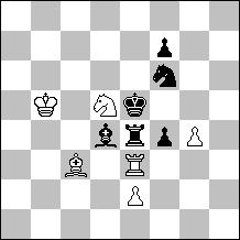 Anticipations Problem No.2 (Gurov) was anticipated by: Janos Csak A Feladvany 1985 H#2 b) wkb5 c4 6 + 6 c) wkb5 h a) 1.Bd4xc3 Sd5xf6 2.Ke5-d4 Re3xe4 # b) 1.Re4xe3 Bc3xd4 + 2.Ke5-e4 Sd5xf6 # c) 1.