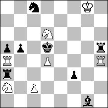 16 (Kryzhanivskyi) was anticipated by Pyotr Zabirokhin 1-2 nd Prize Shakhmatnaya Kompozitsiya 2002 Zoltán Laborczi 3rd Prize Magyar Sakkélet 1984 H#2 b) wsa2 h3 7 + 8 c) wsa2 d7 a) 1.Ra3xa4 Sd6xc8 2.